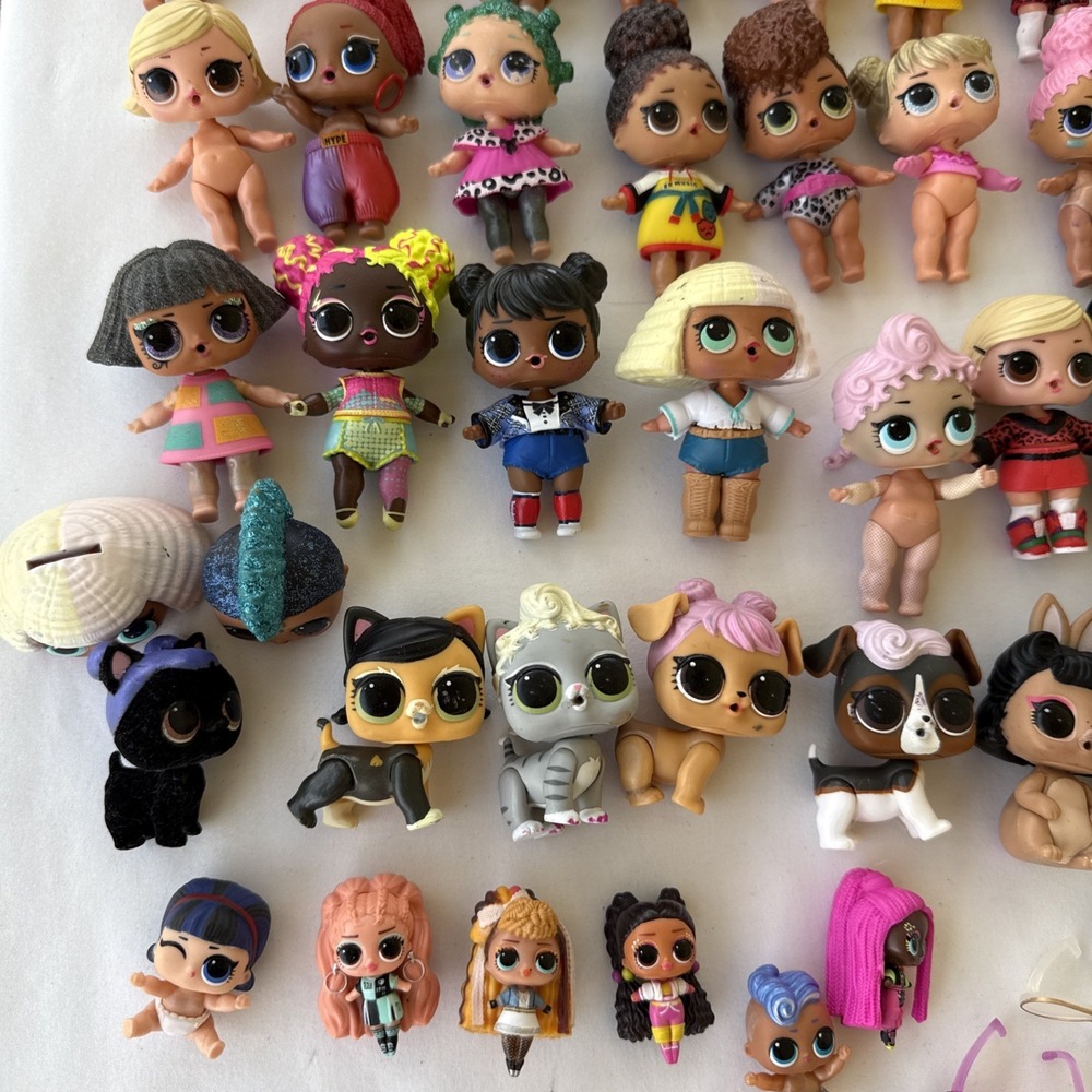 Lot Of Lol Dolls, Pets And Accessories Over 100 Dolls/ 200 Pieces - Picture 5 of 16